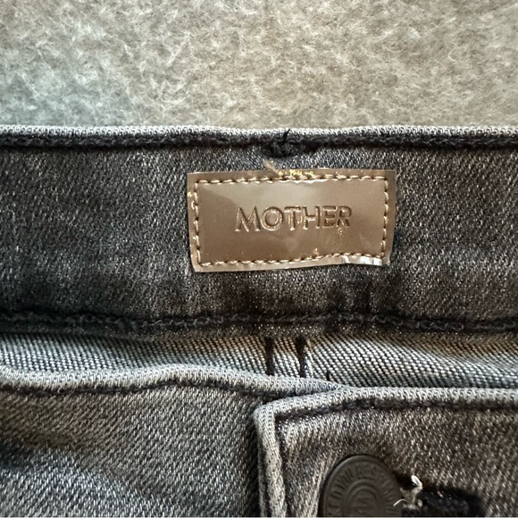 NWT Mother Hustler Heel jeans Magic 8 Ball size 29 gray - Picture 8 of 11